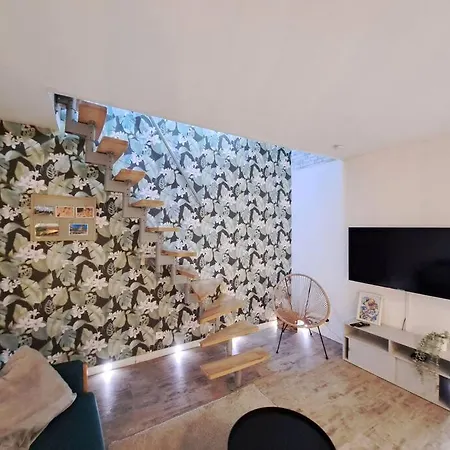 Appartement Santorin, Duplex Chaleureux Reims